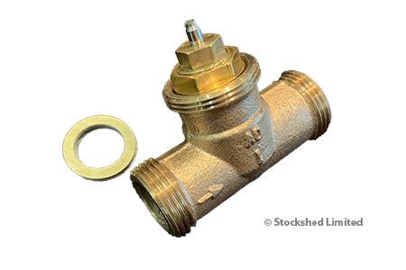 Valve Body + Insert for Thermostatic Head - Stockshed Limited | Heat Interface Unit (HIU) Division