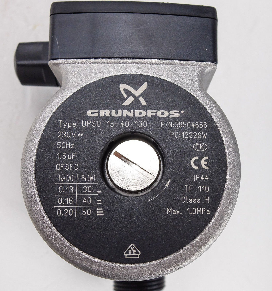 Grundfos UPS0 15-40 130 Replacement Pump - Stockshed Limited | Heat Interface Unit (HIU) Division